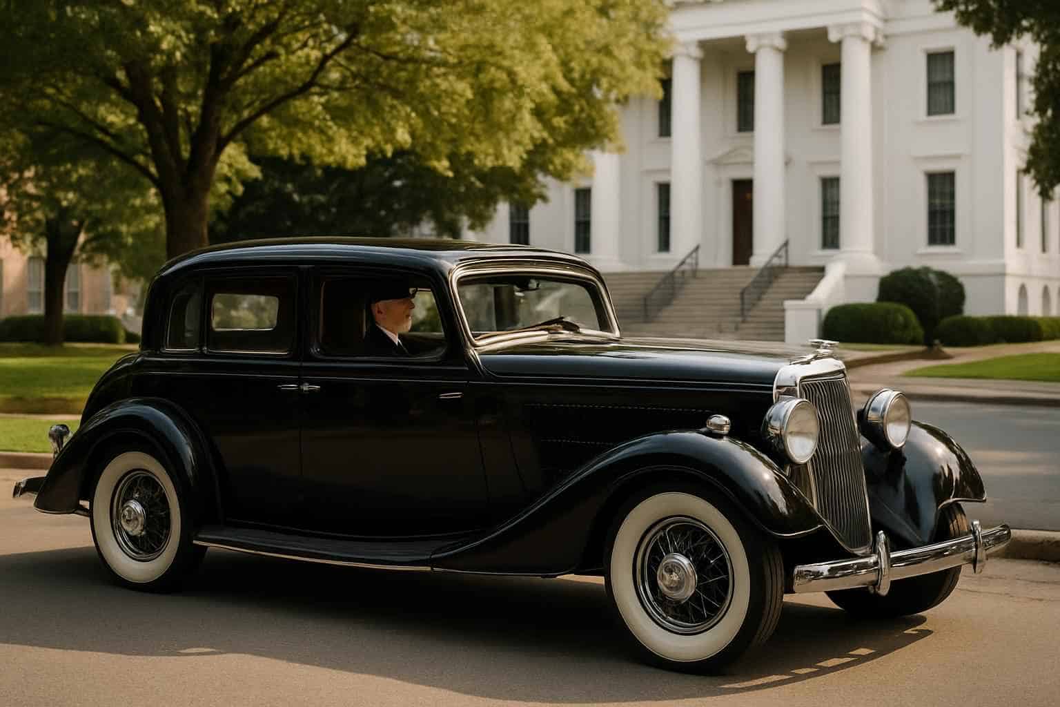 Antique Vehicle Rental Services with Driver in Montgomery Alabama