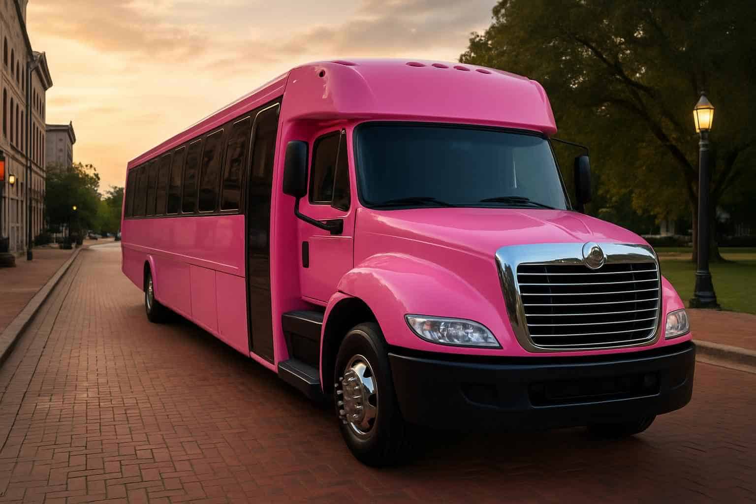 Best Huntsville AL Pink Bus Company