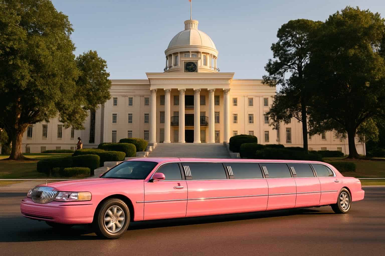 Best Montgomery AL Pink Limo Company