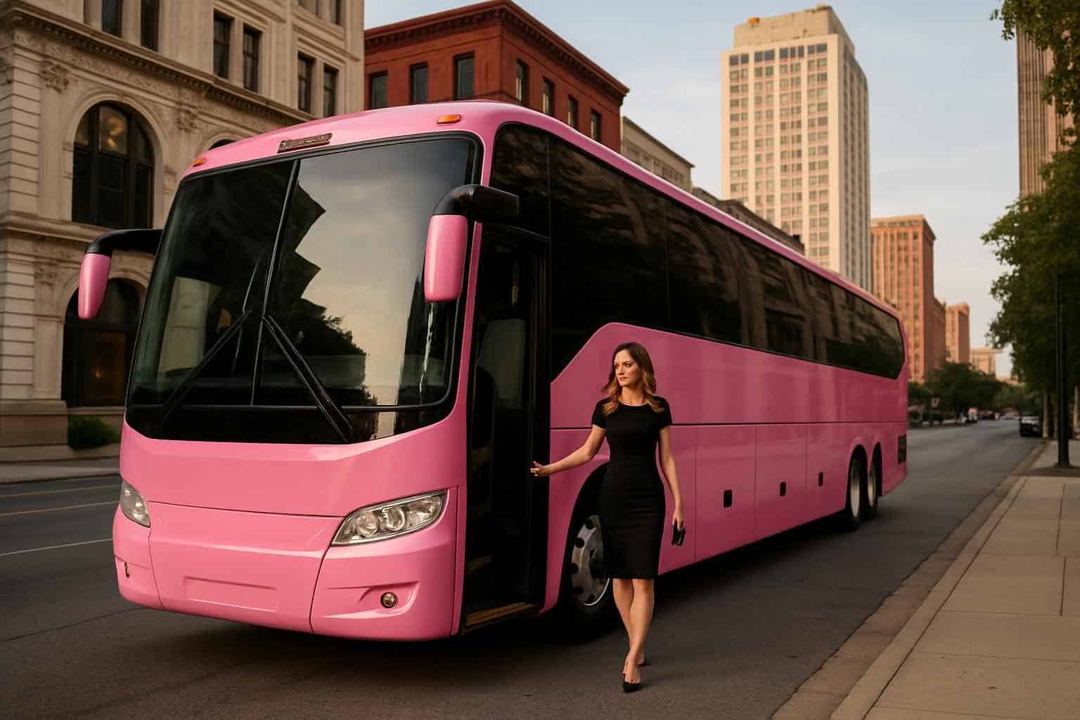 Birmingham Alabama Pink Bus Service