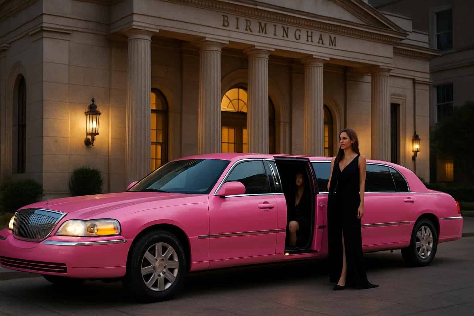 Birmingham Alabama Pink Limo Service