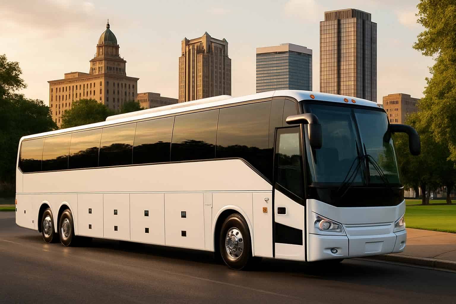 Birmingham Alabama White Buses