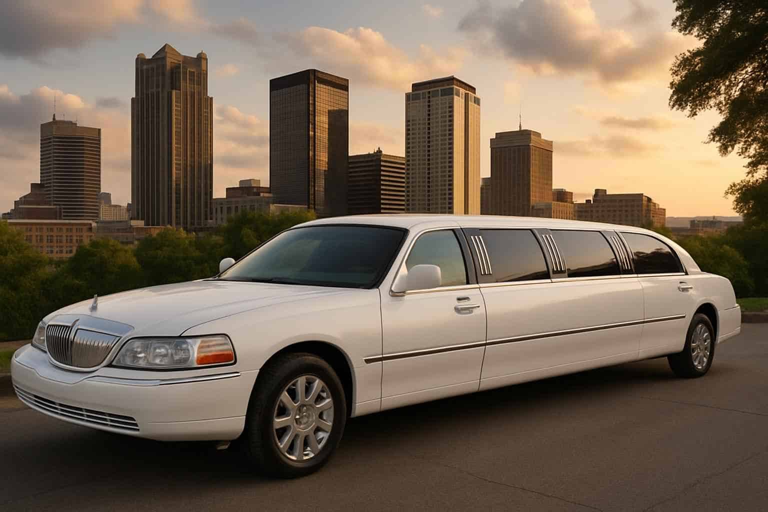 Birmingham Alabama White Limos