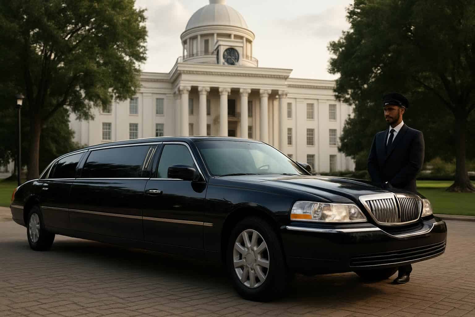 Black Limo Rental Services In Montgomery AL