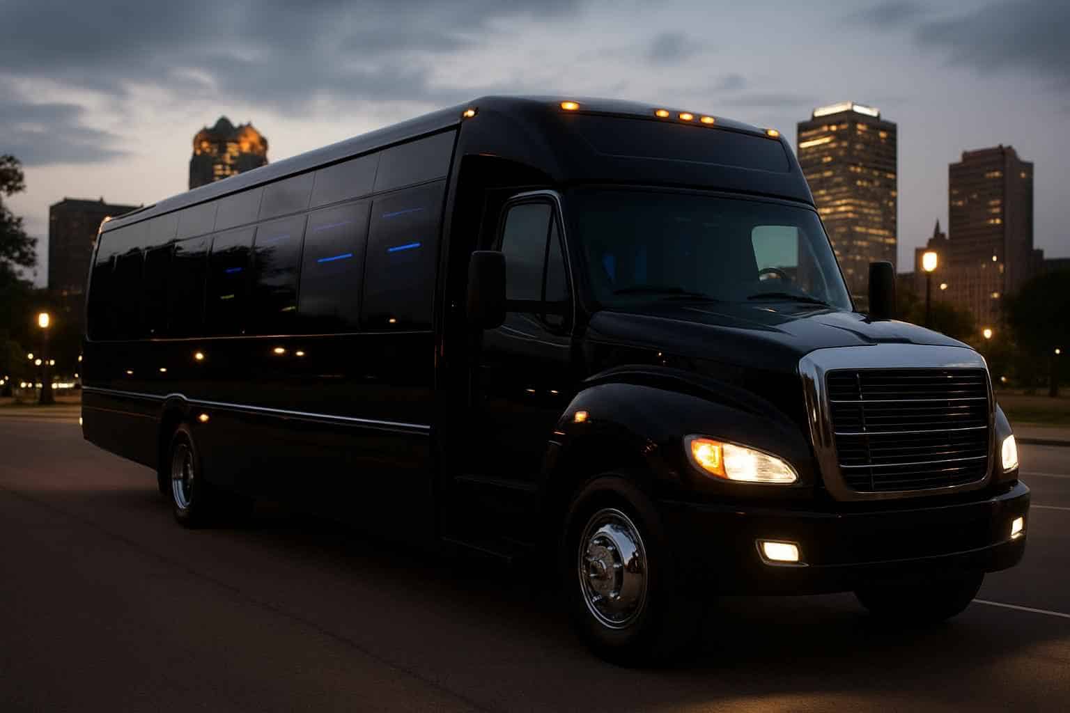 Black Party Bus Rental Services in Birmingham Alabama