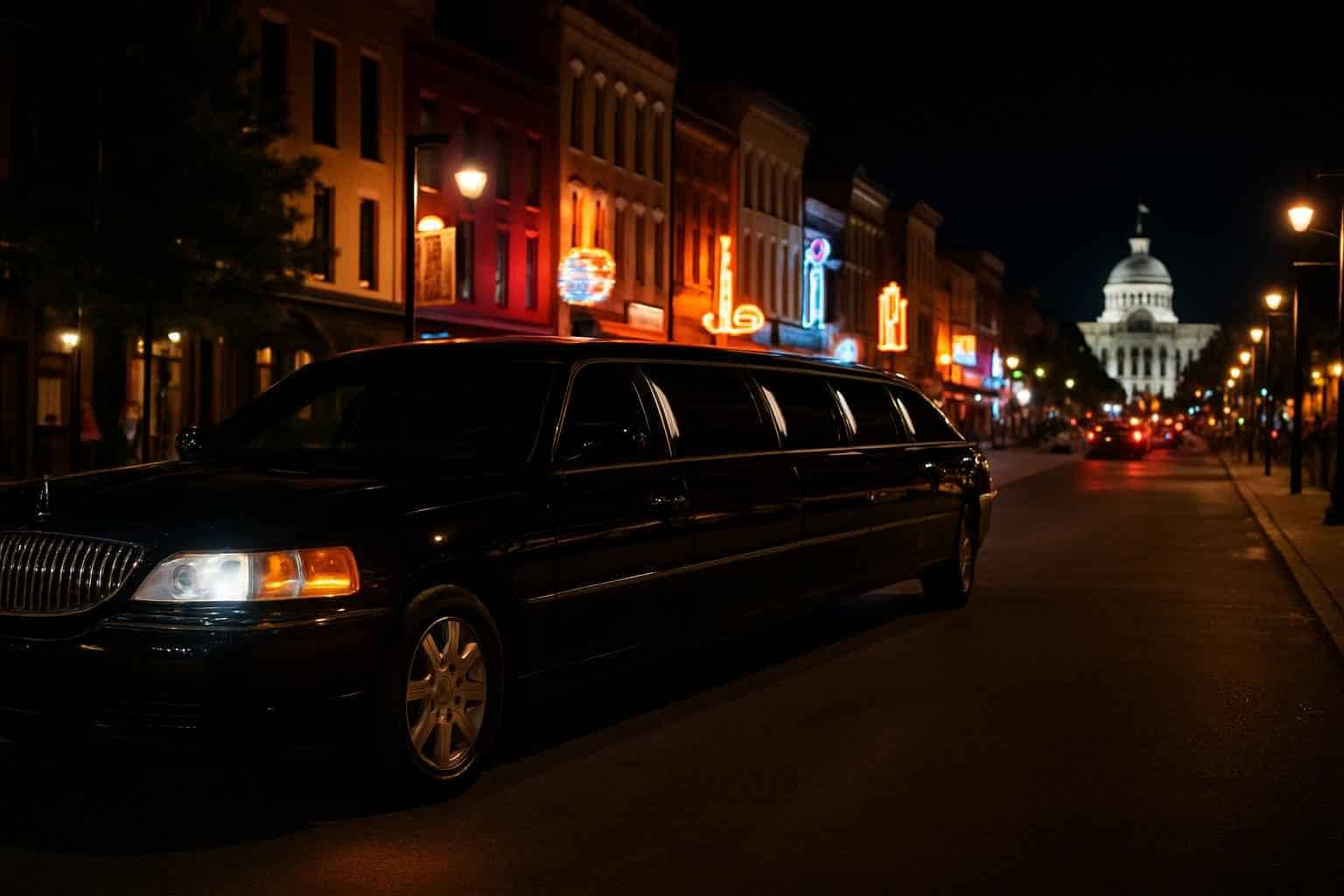 Do you service nightlife areas and downtown districts in Montgomery Alabama for hourly charters?