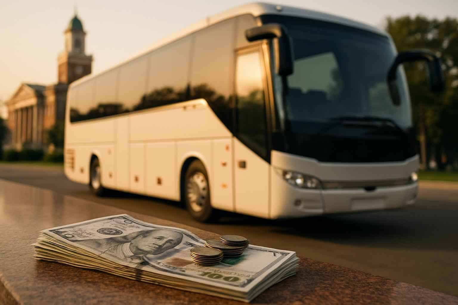 How much does charter bus rental cost in Birmingham Alabama