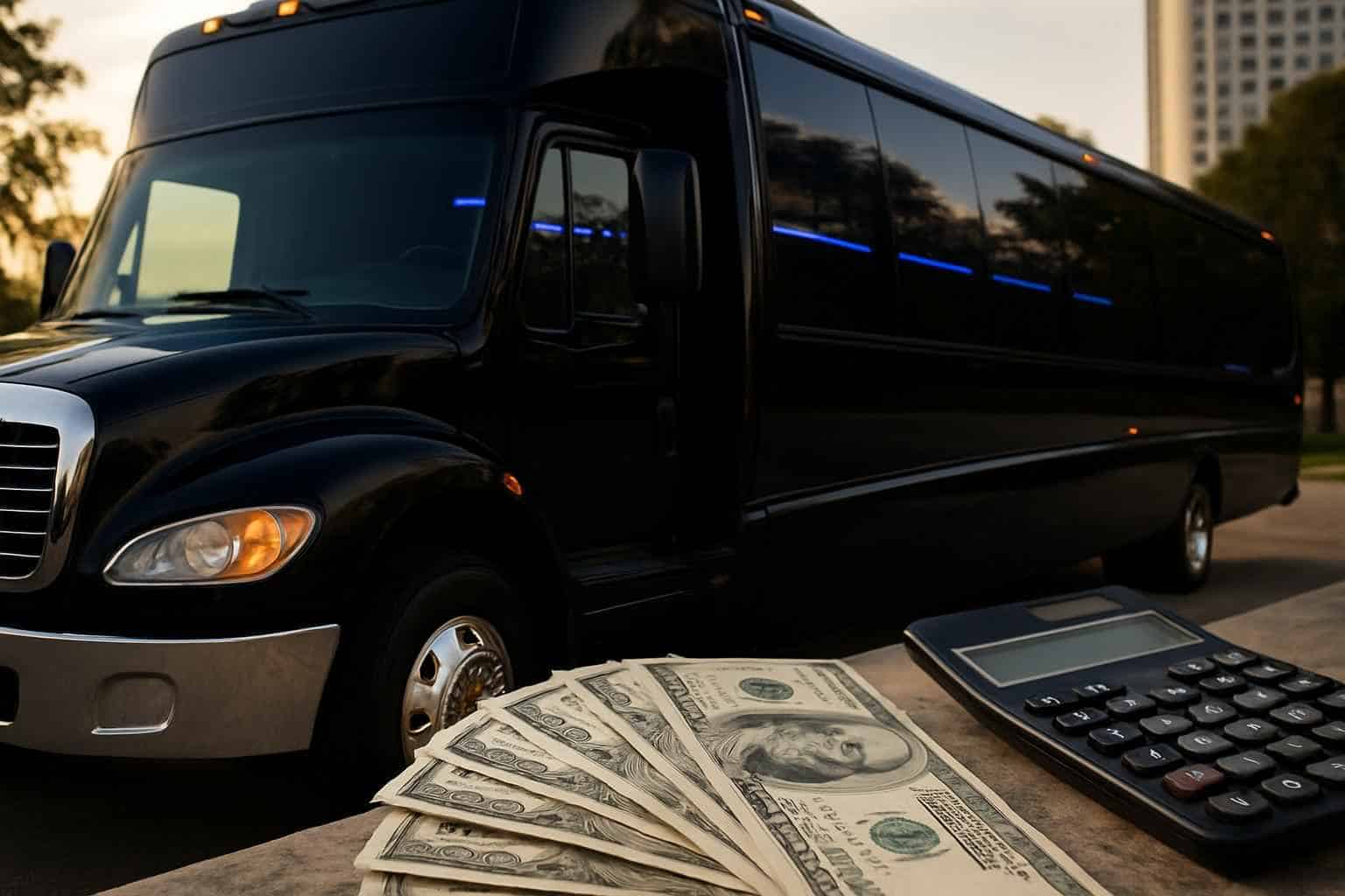 How much does limo bus rental cost in Birmingham Alabama?