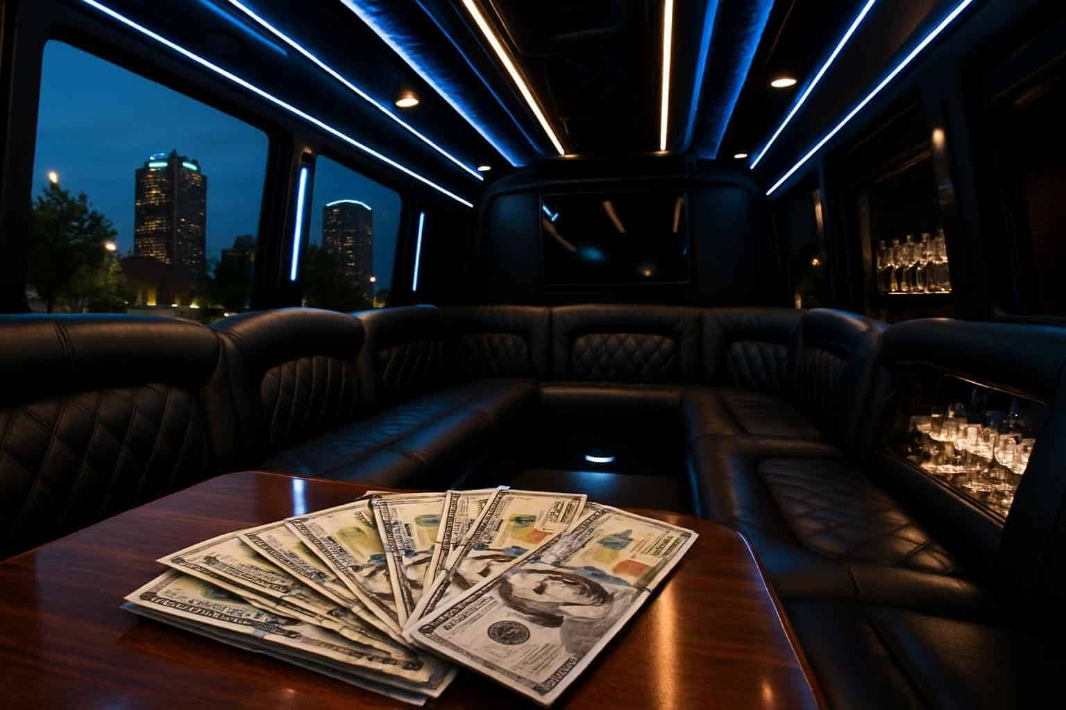 How much does party bus rental cost in Birmingham Alabama