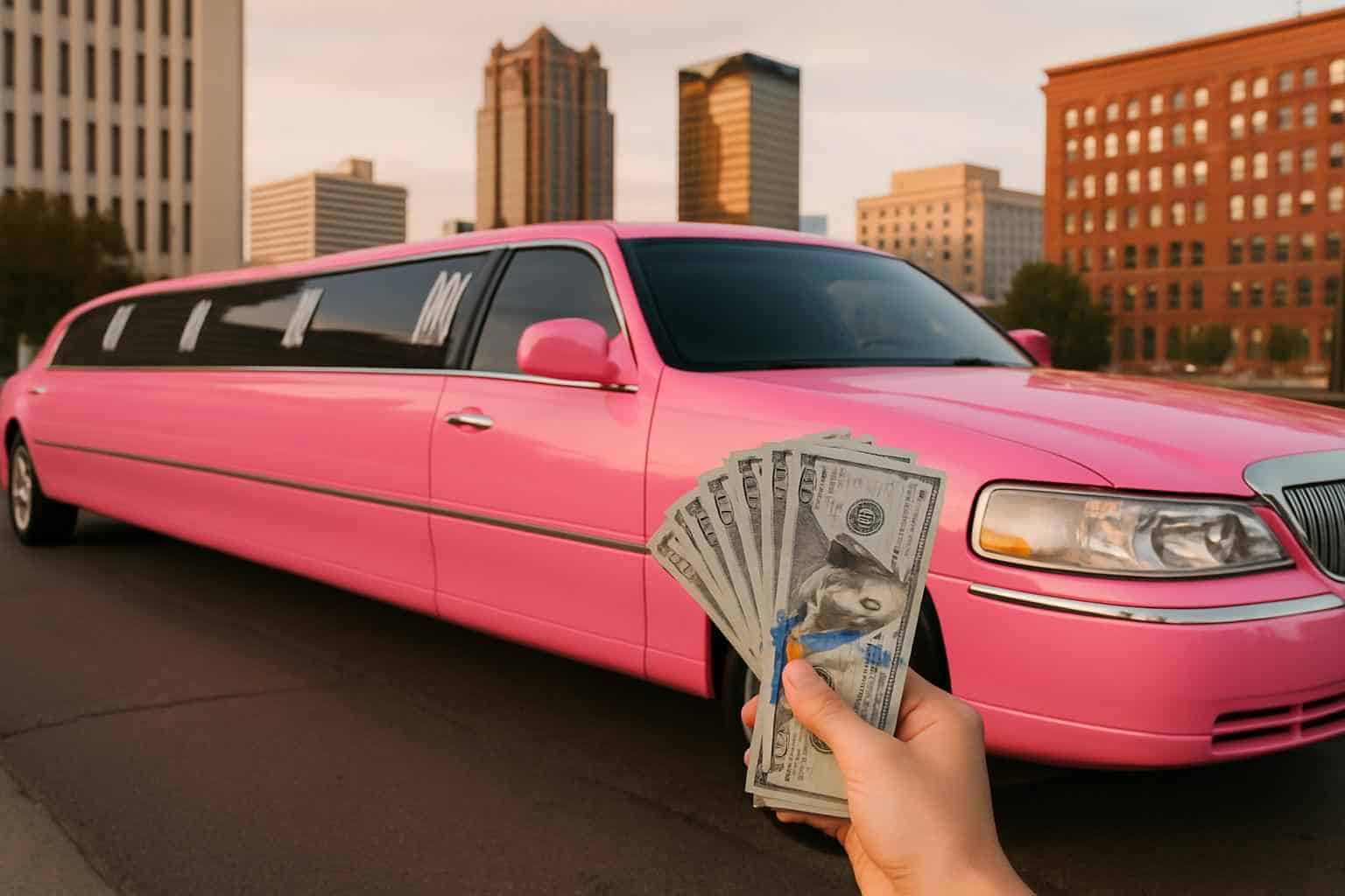 How much does pink limo rental cost in Birmingham Alabama?