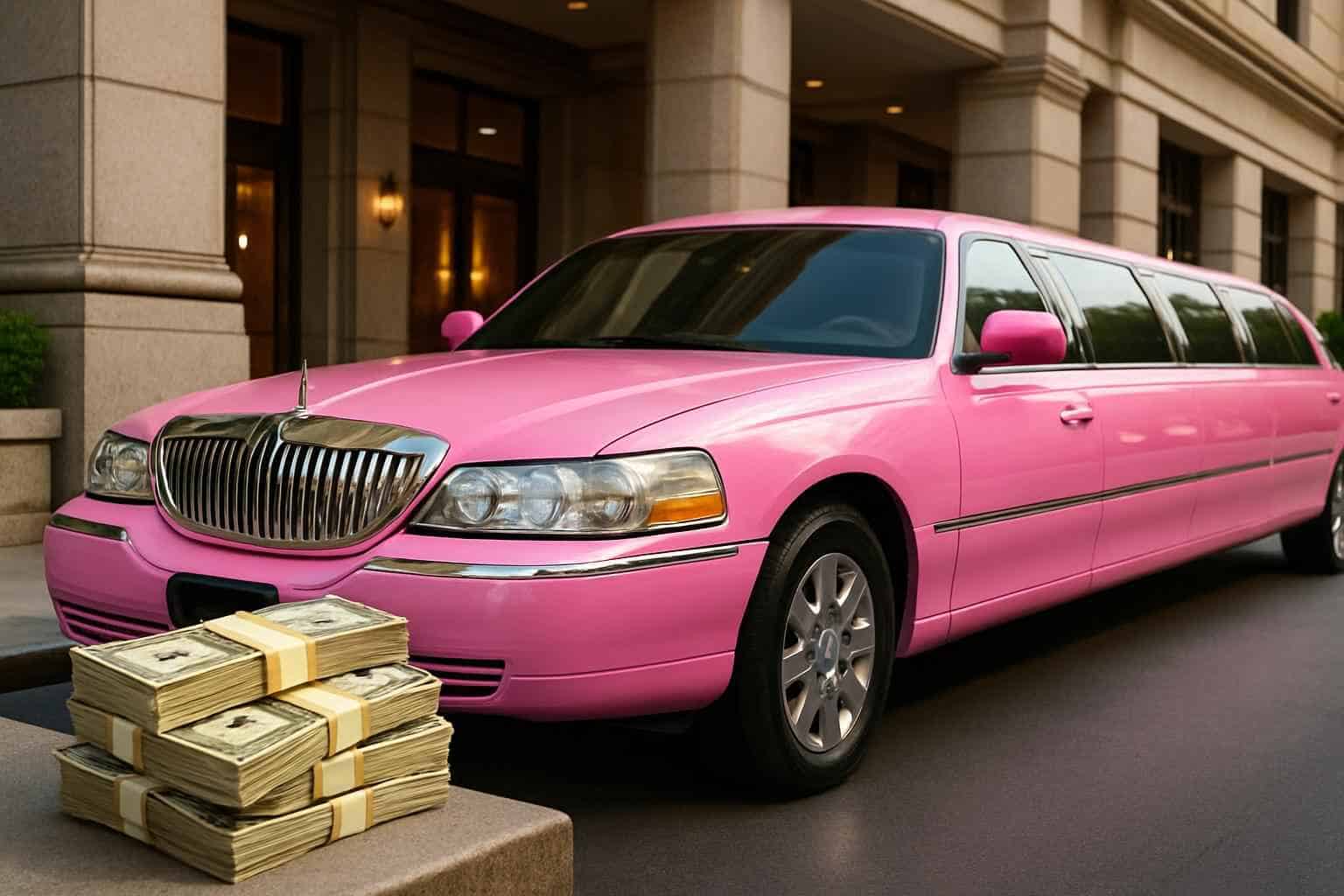 How much does pink limo rental cost in Montgomery Alabama