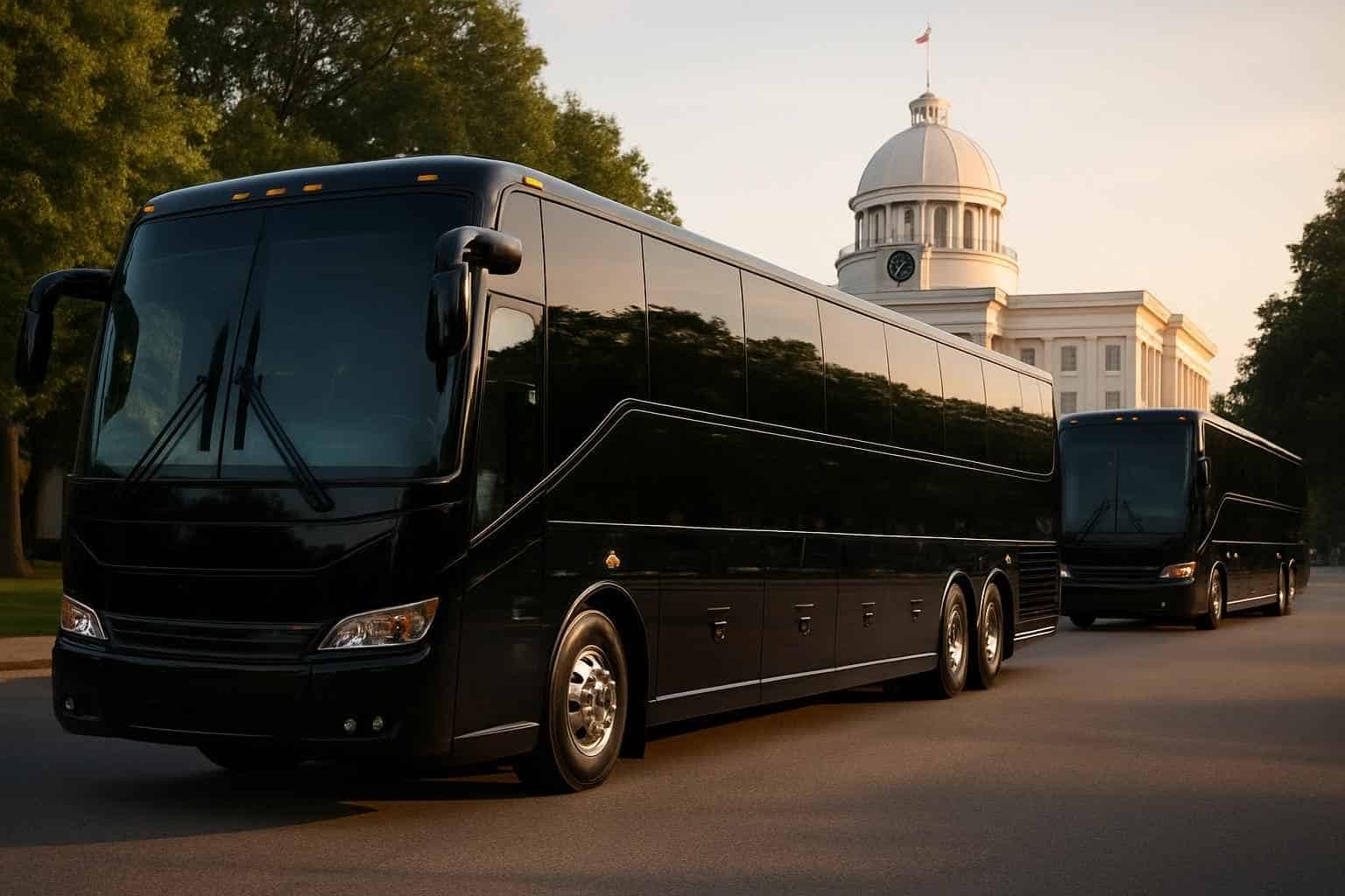 Black Buses For Events In Montgomery Alabama