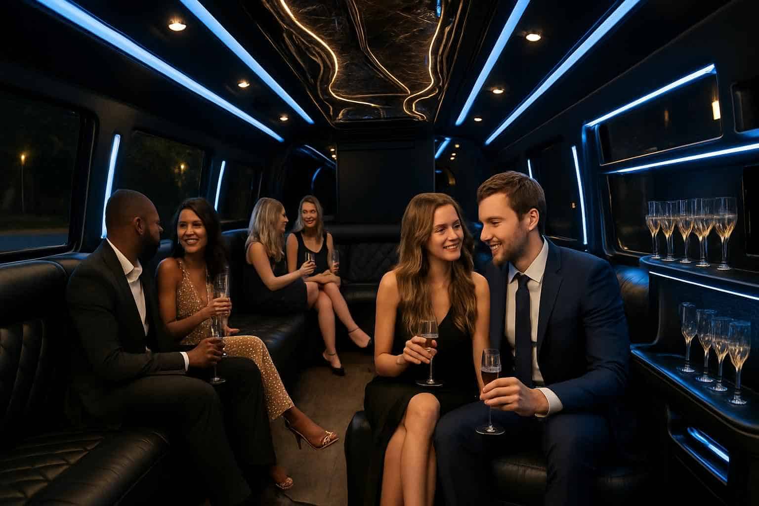 Luxury Party Bus Service For Montgomery Events