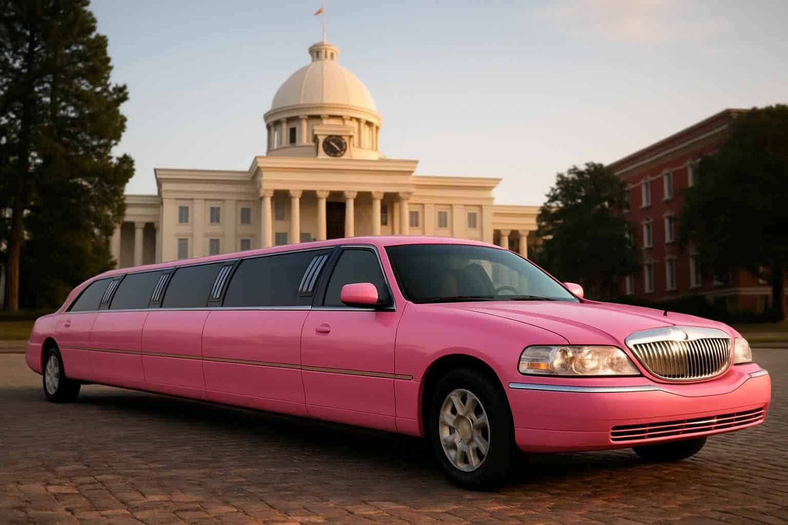Montgomery Alabama Pink Limos