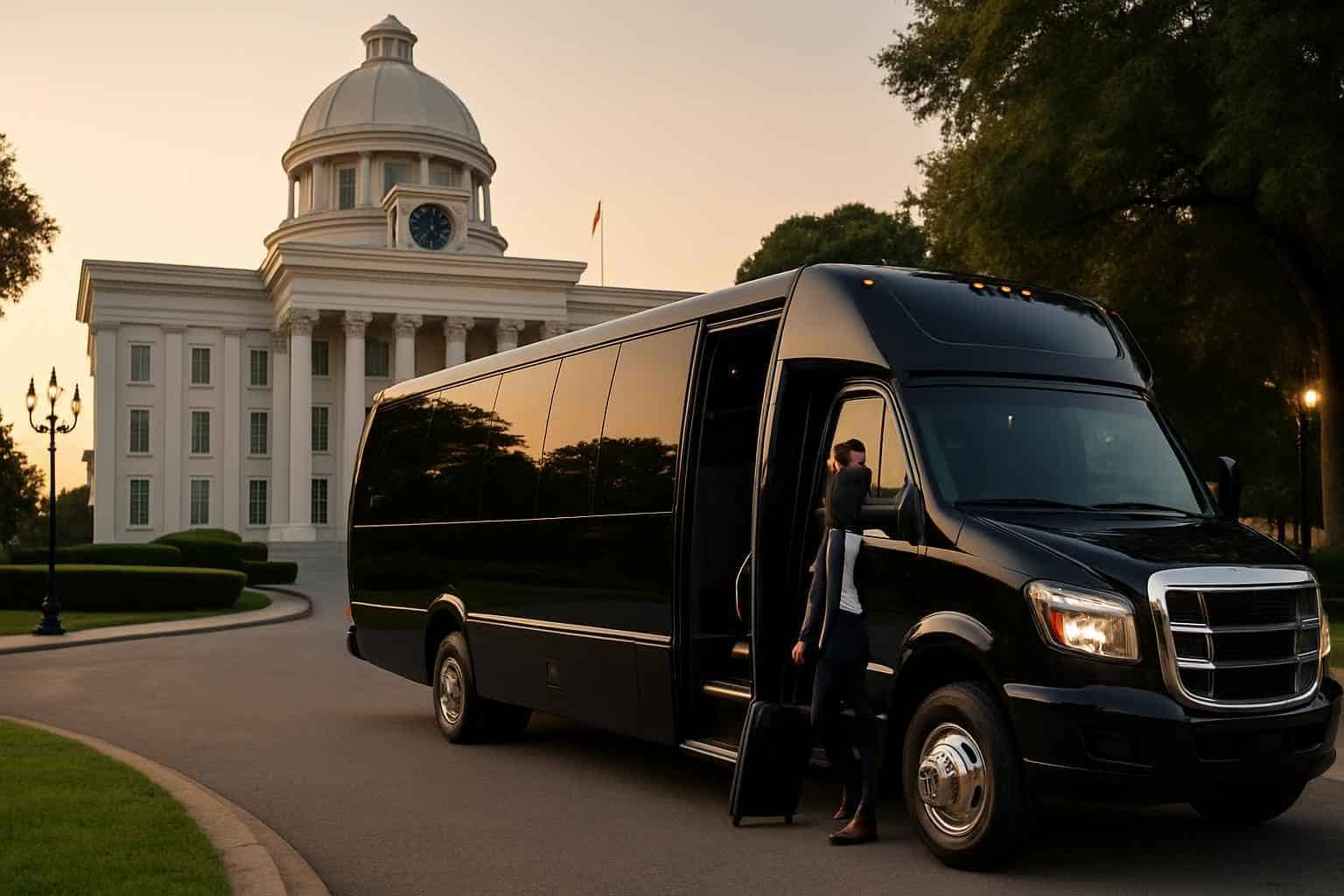 Group Shuttle Bus Service In Montgomery Alabama
