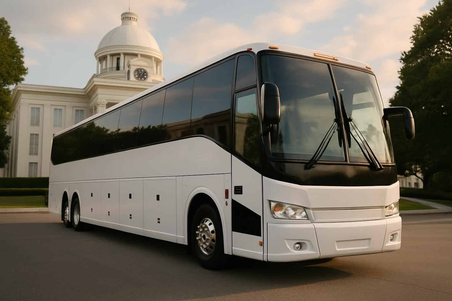 Montgomery AL White Bus Service For Events