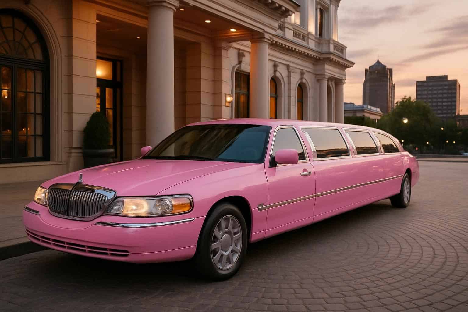 Pink Limo Rental Services in Birmingham Alabama