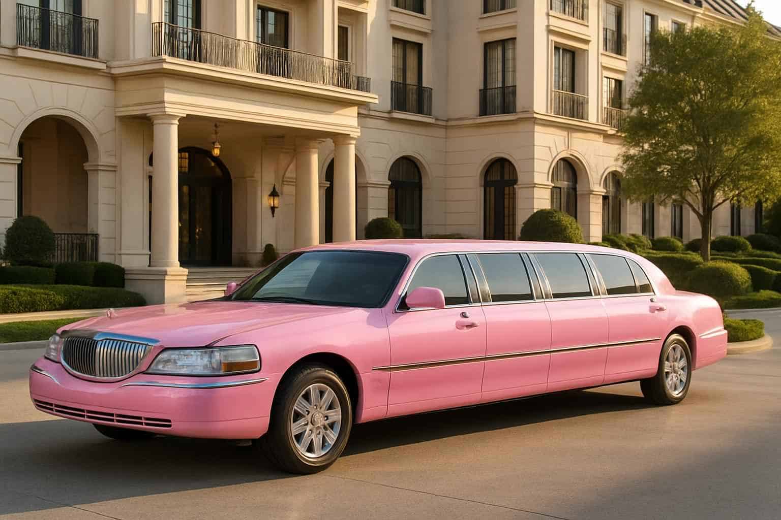Pink Limo Rental Services in Huntsville Alabama