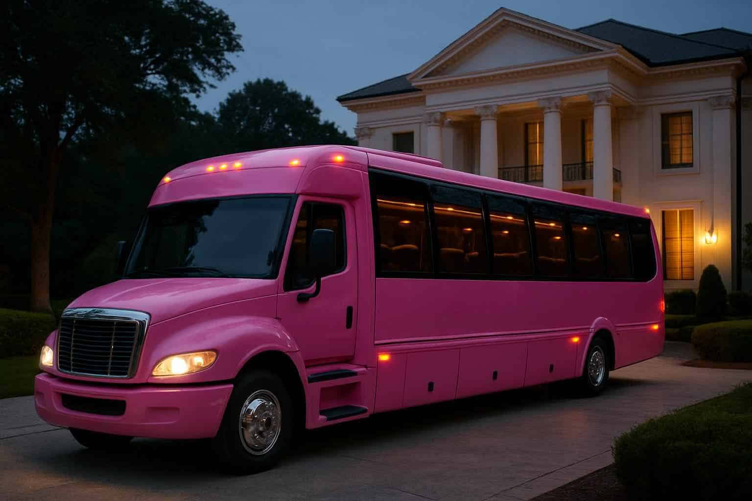 Pink Party Bus Services In Montgomery Alabama