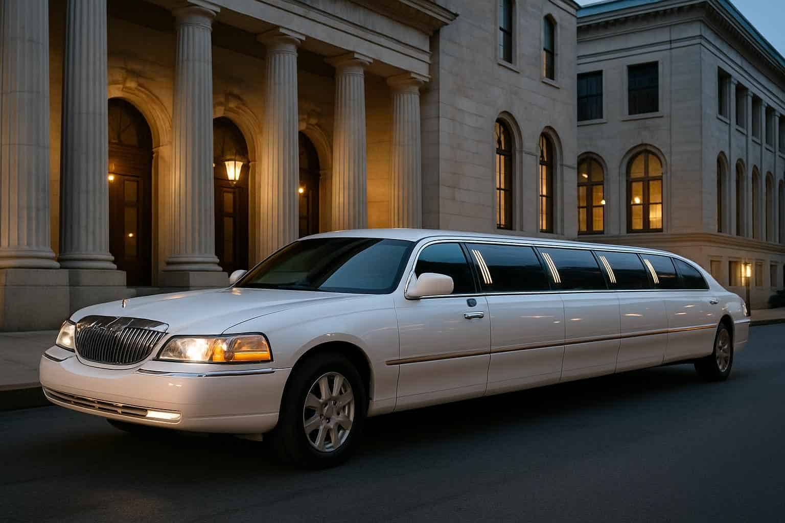 White Limo Rental Services in Birmingham Alabama