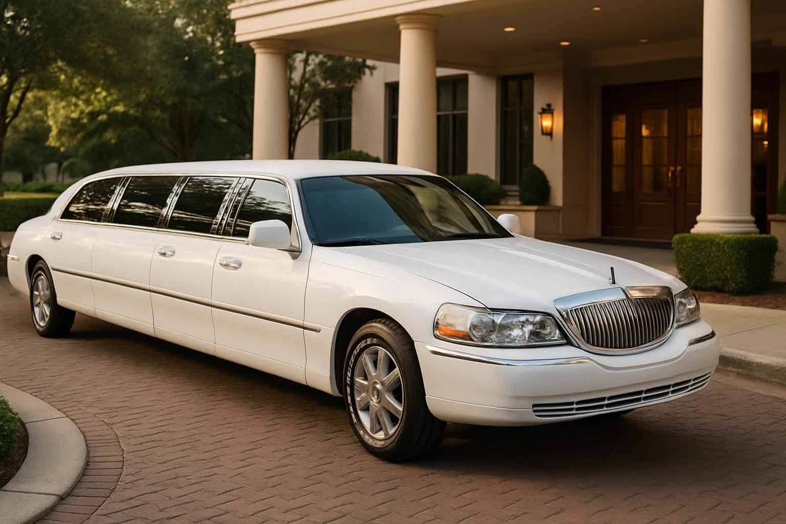White Limo Rental Services in Huntsville Alabama