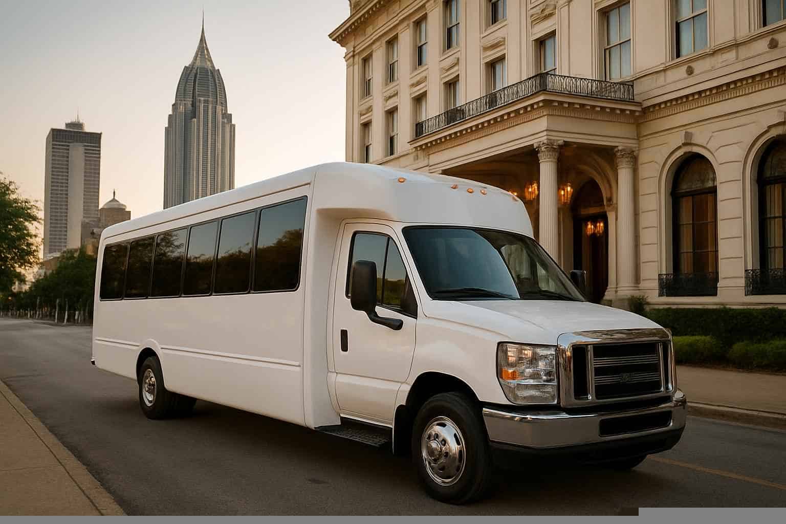 Mobile AL Shuttle Bus Rental Company