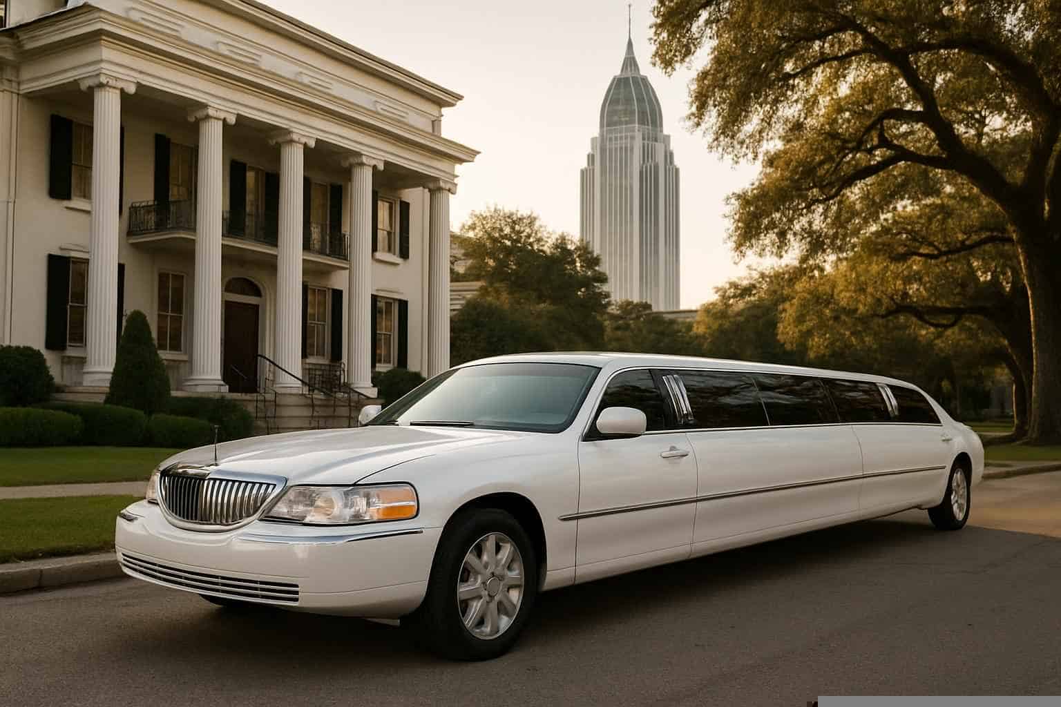 Best Mobile AL White Limo Company
