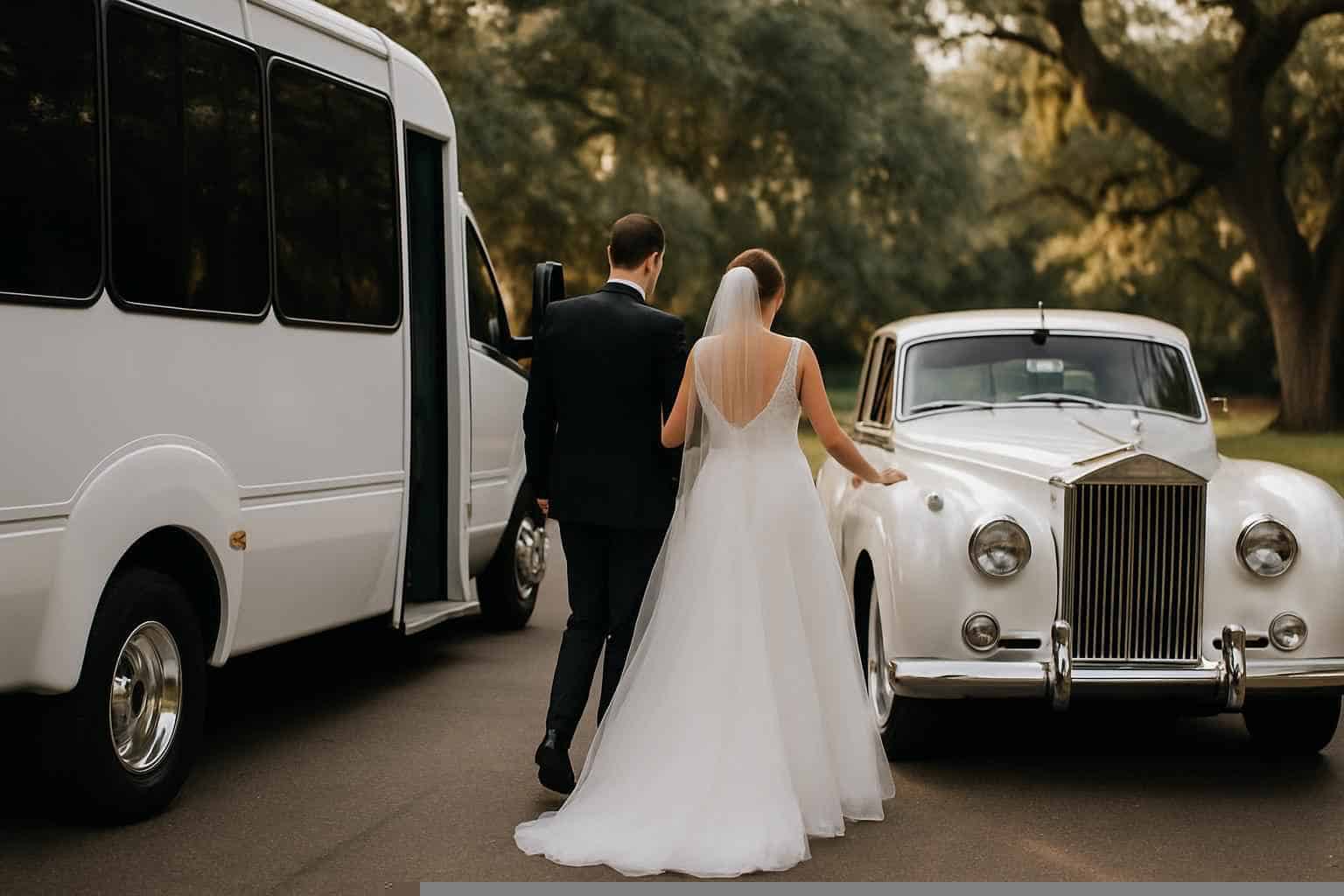 Do You Provide Wedding Day Shuttles And A Classic Vintage Getaway Car In Mobile Alabama