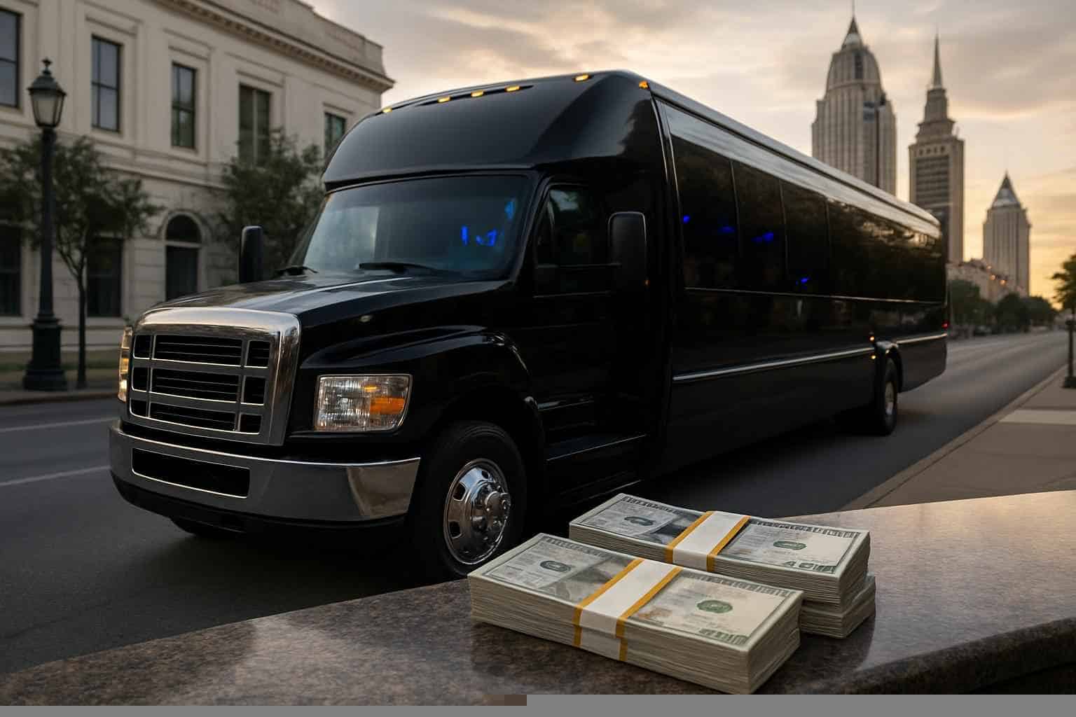 How Much Does A Black Party Bus Cost