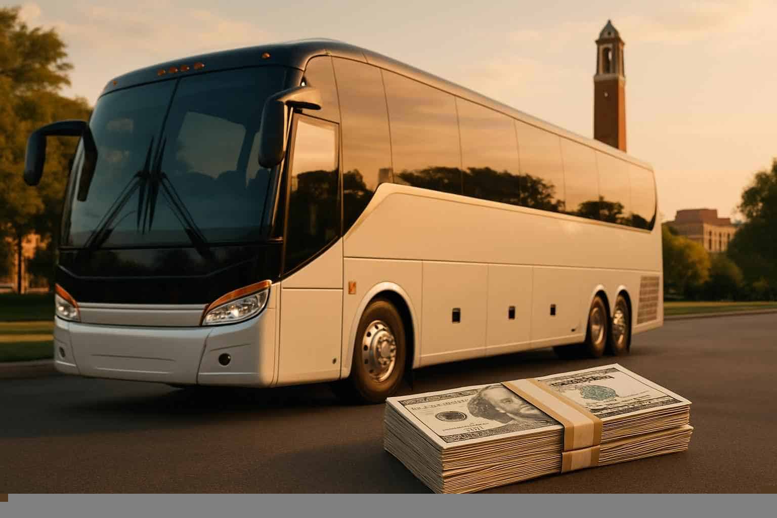 How Much Does A Tuscaloosa Charter Bus Cost?