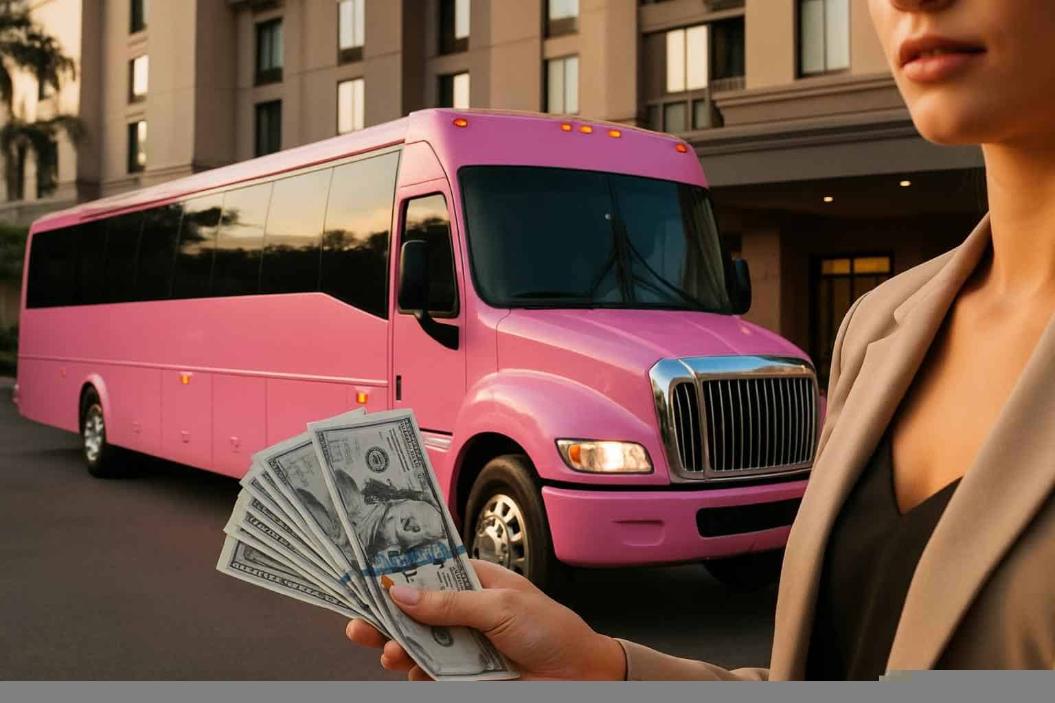 How Much Does A Pink Party Bus Cost In Mobile