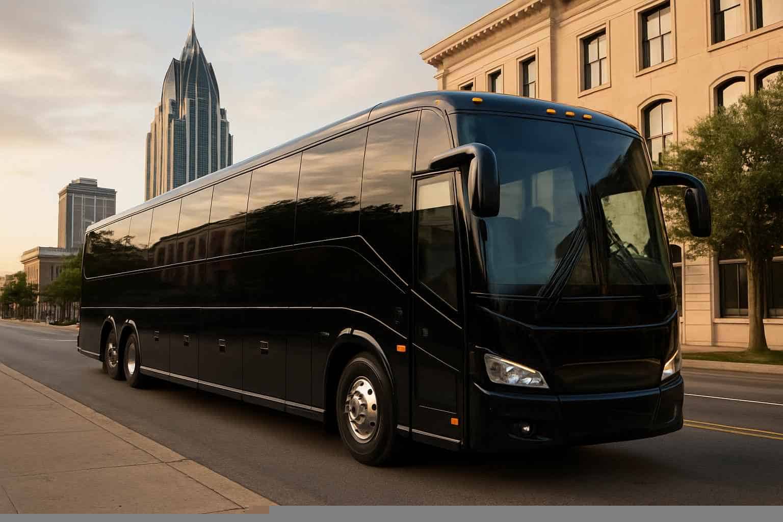 Black Buses For Groups In Mobile Alabama