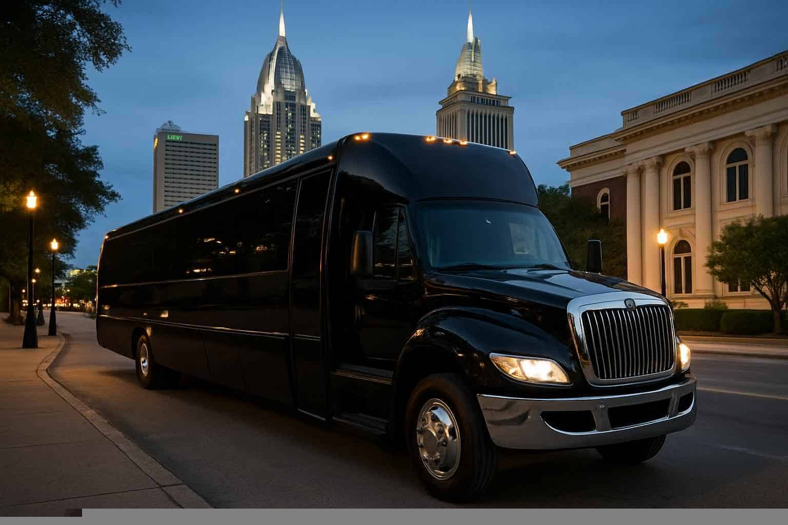 Luxury Limo Buses For Mobile AL Events