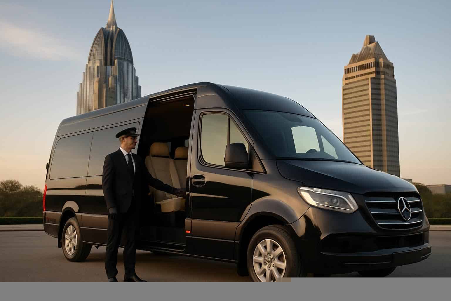 Passenger Van With Driver Services In Mobile Alabama