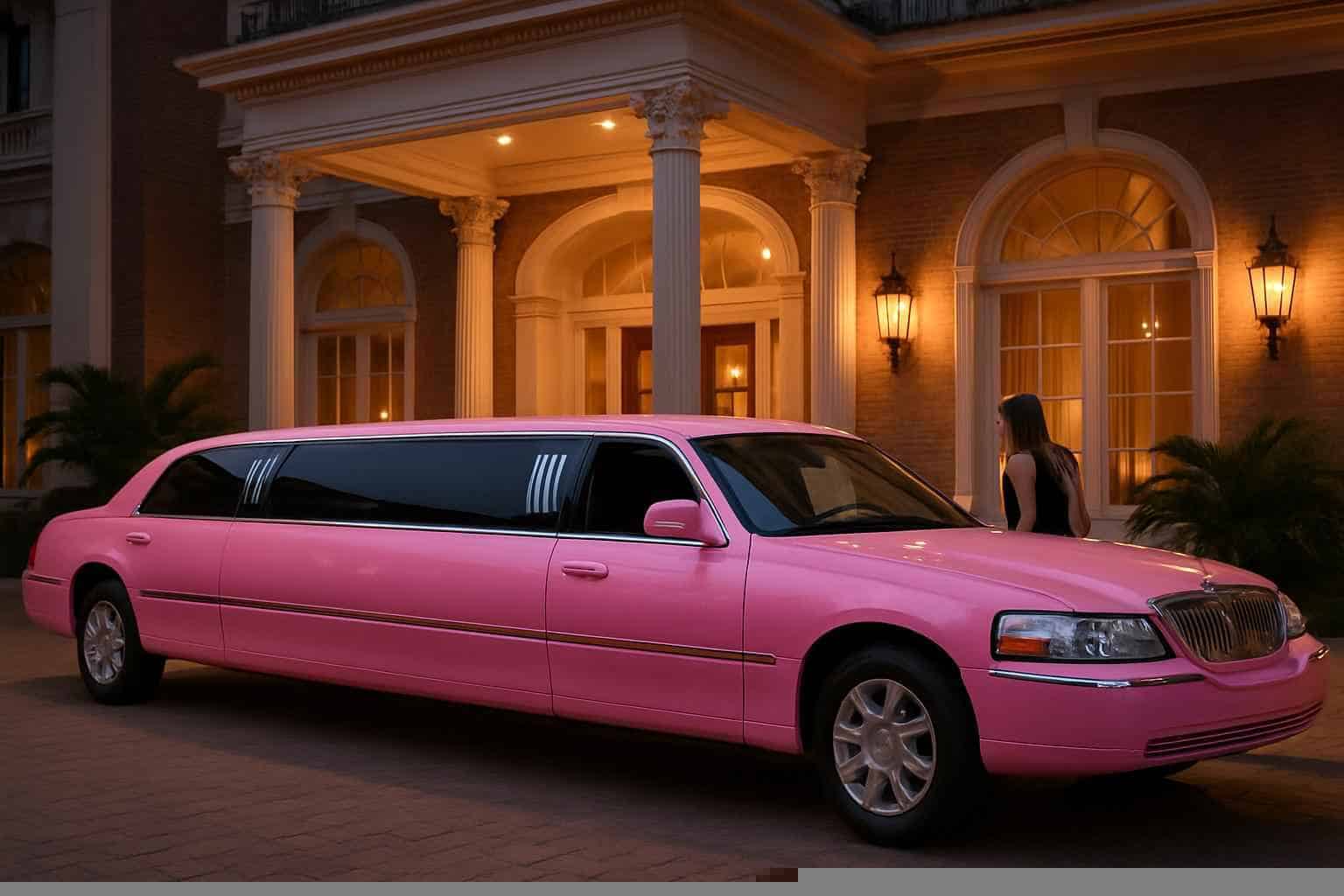 Pink Limo Rental Services In Mobile Alabama