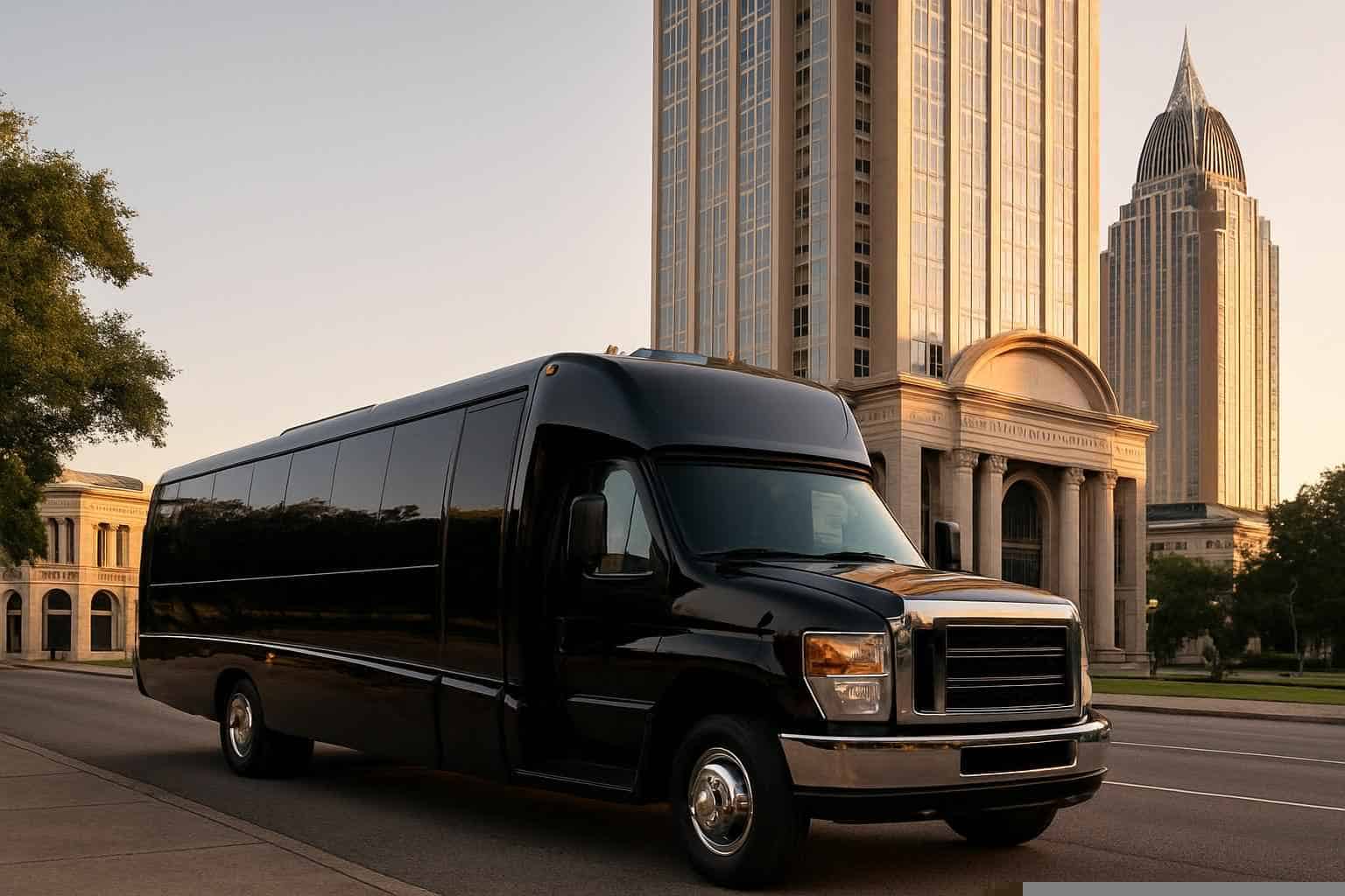 Group Shuttle Bus Rentals In Mobile Alabama
