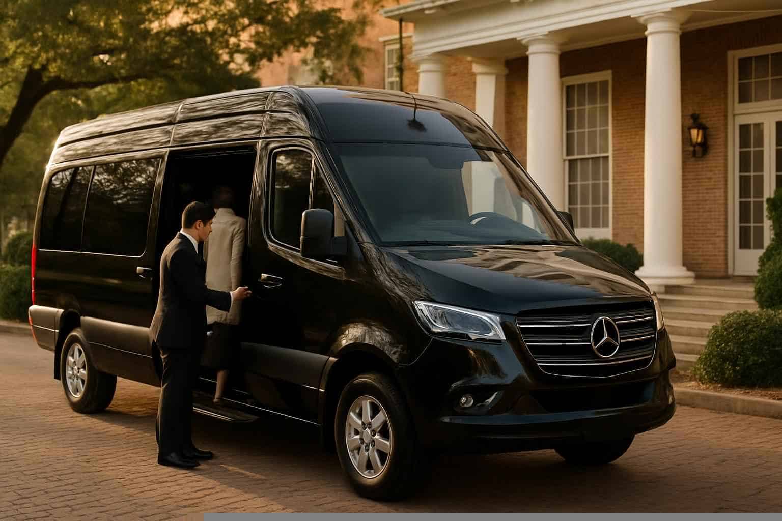 Sprinter Van Rental Services with Driver in Tuscaloosa Alabama