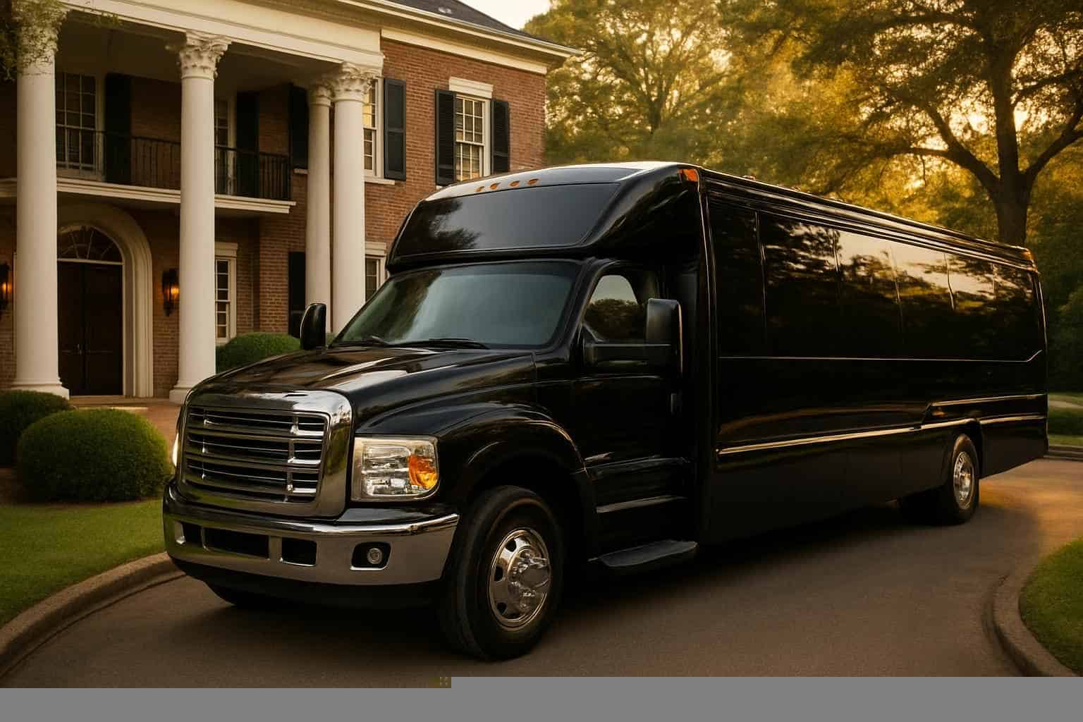 Luxury Limo Buses For Tuscaloosa Groups
