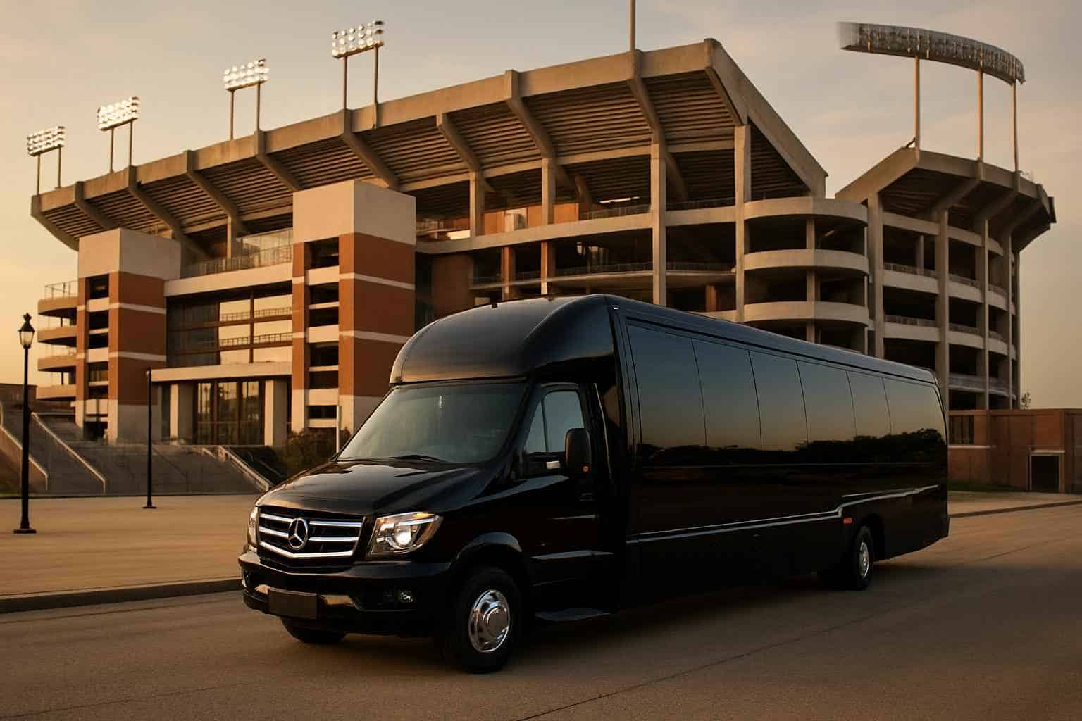 Can I book Birmingham Alabama shuttles for popular venues and stadiums