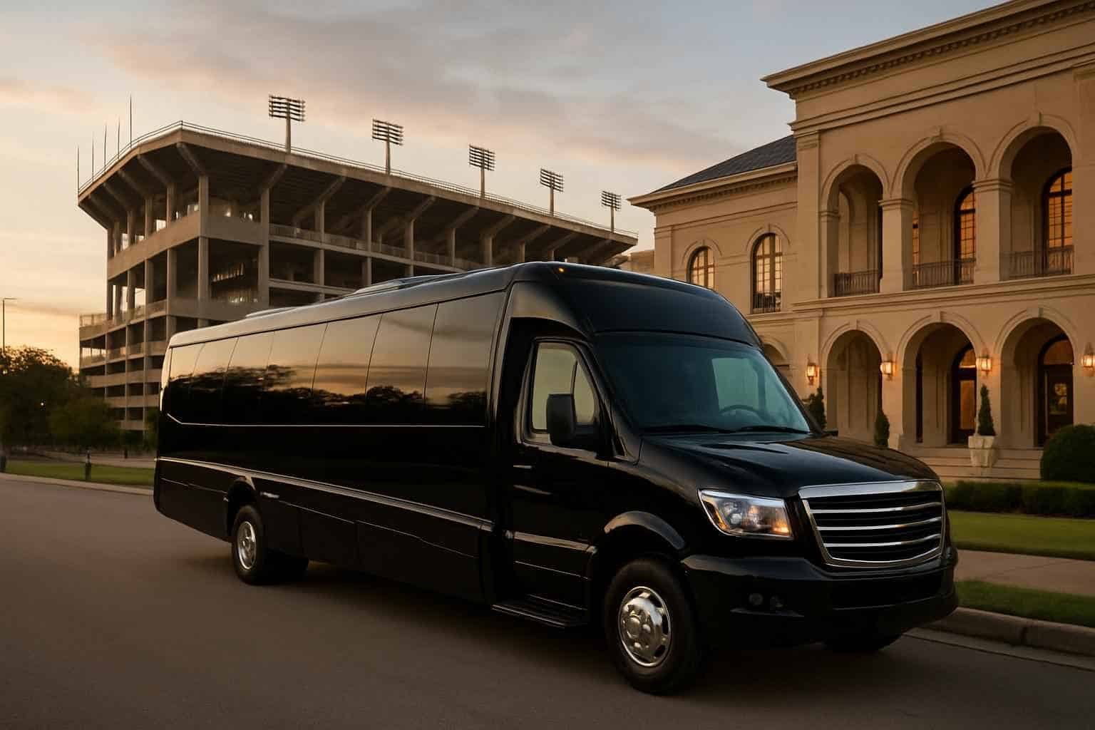 Can I book Birmingham Alabama shuttles for popular venues and stadiums?