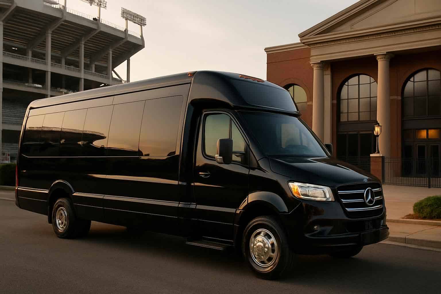 Can I book Birmingham Alabama shuttles for popular venues and stadiums