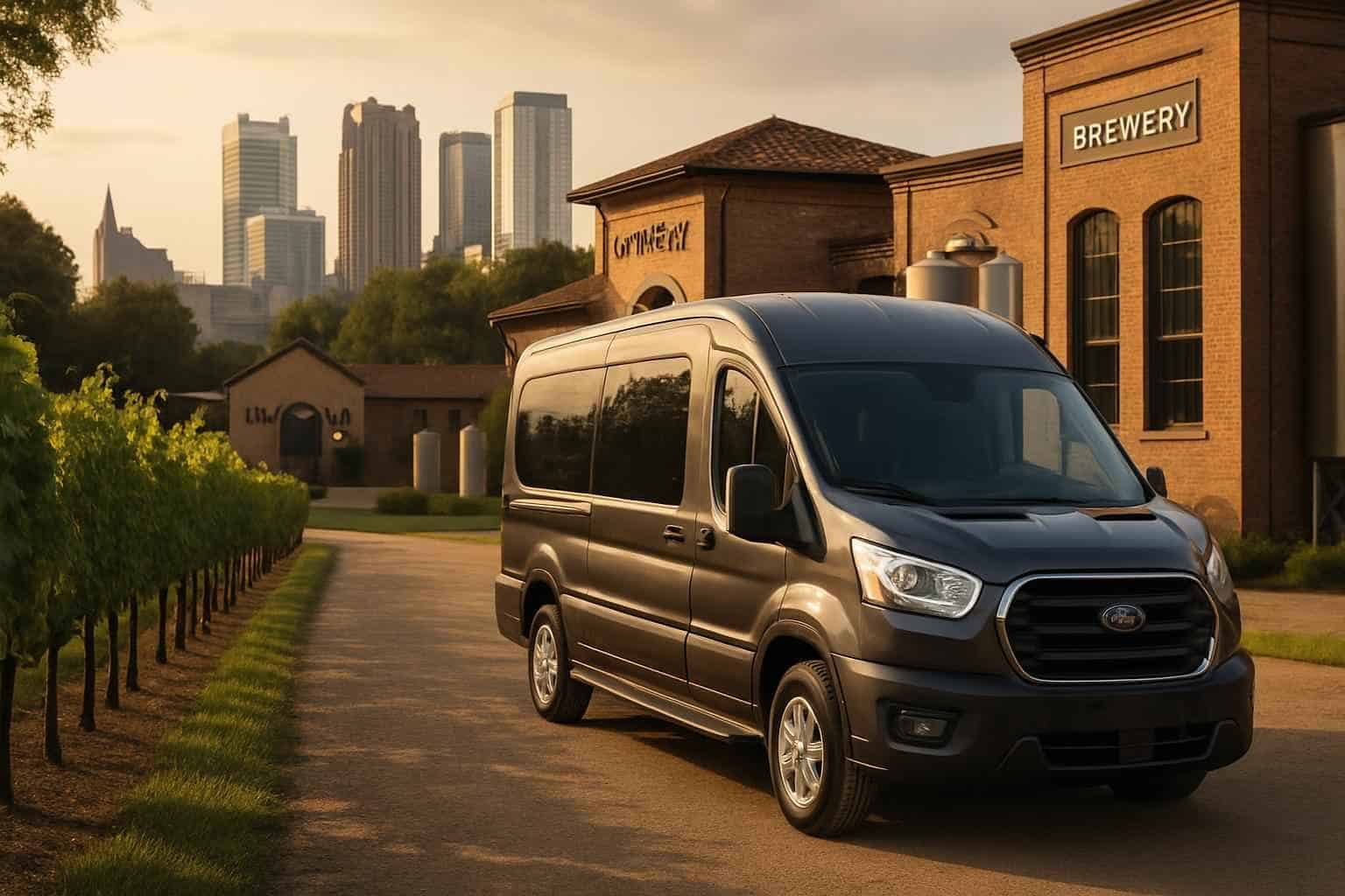 Can you handle multi-stop winery brewery city tours around Birmingham Alabama?