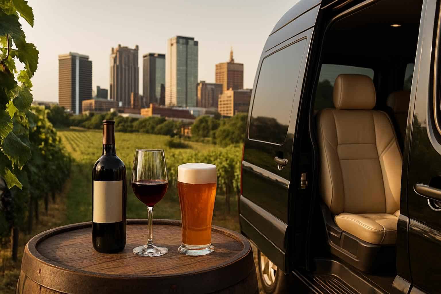 Can you handle multi-stop winery brewery city tours around Birmingham Alabama?
