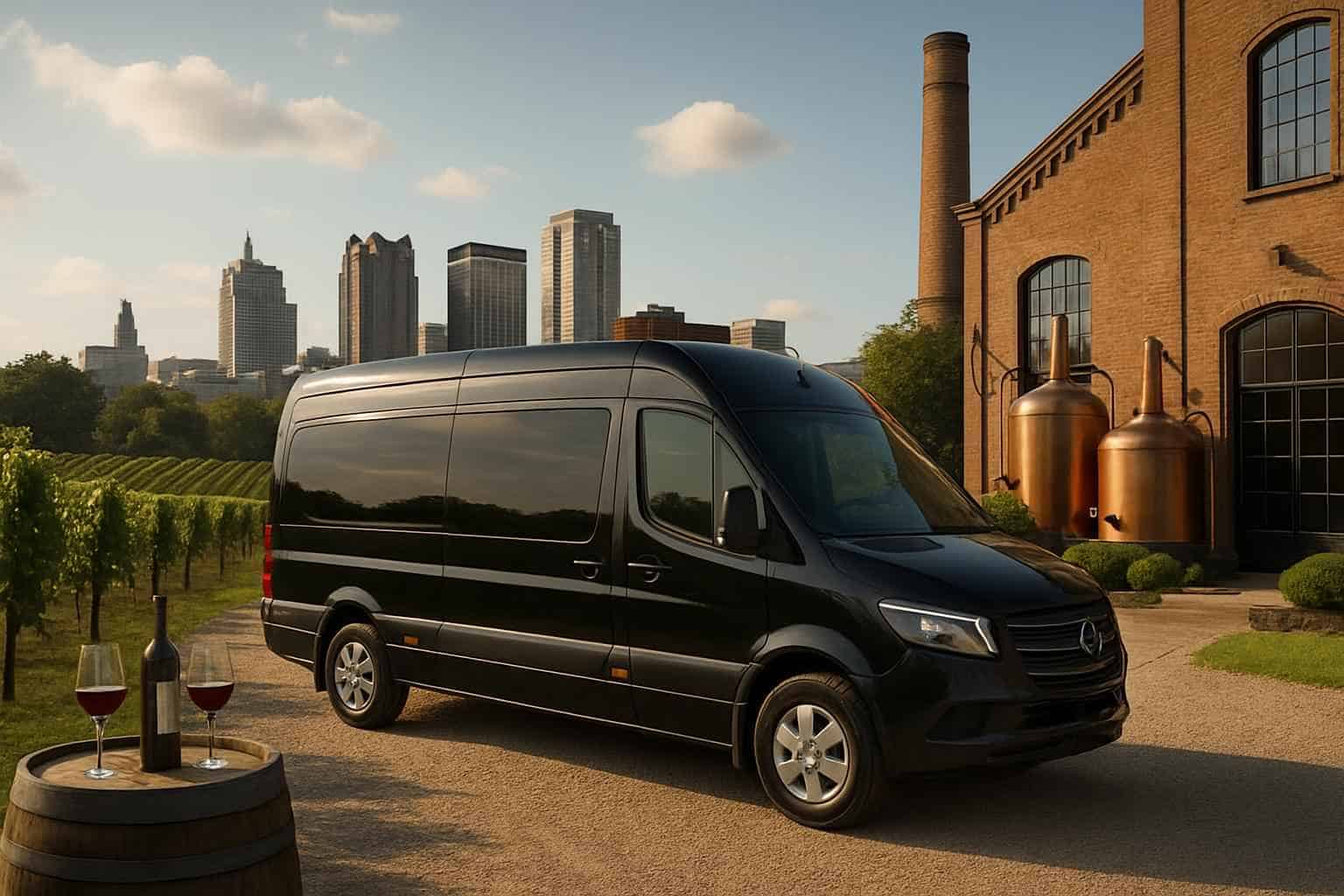 Can you handle multi-stop winery brewery city tours around Birmingham Alabama?