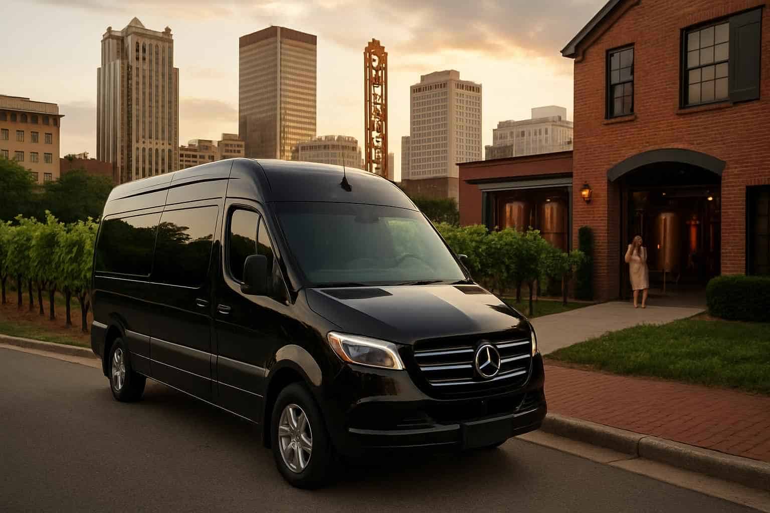 Can you handle multi-stop winery brewery city tours around Birmingham Alabama