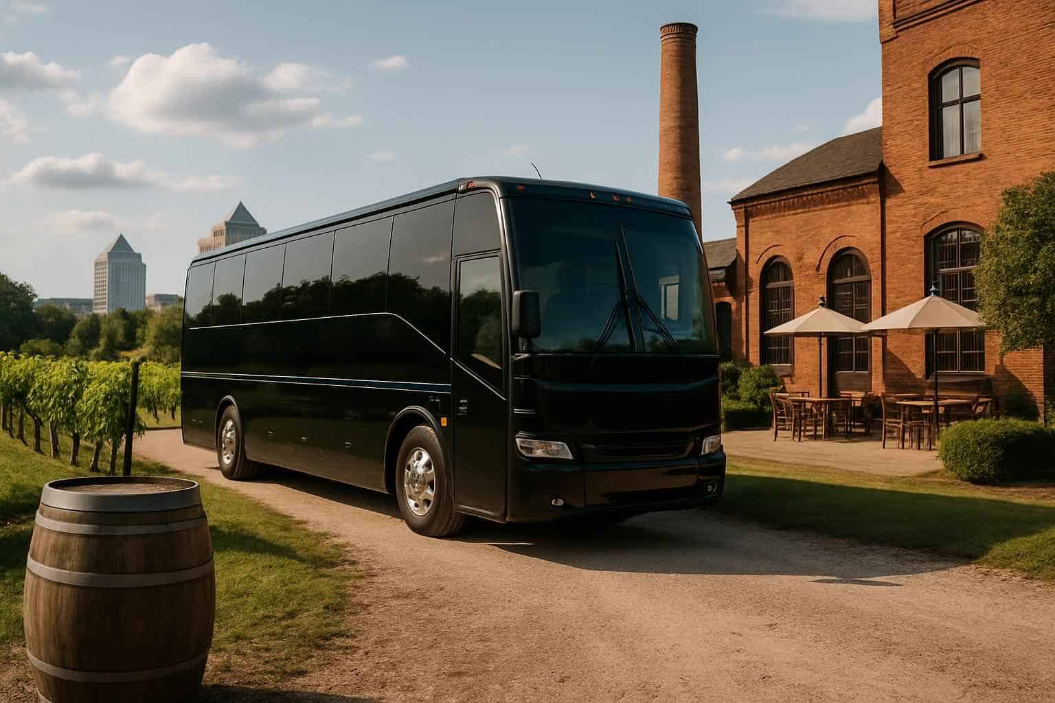 Can you handle multi-stop winery brewery city tours around Huntsville Alabama