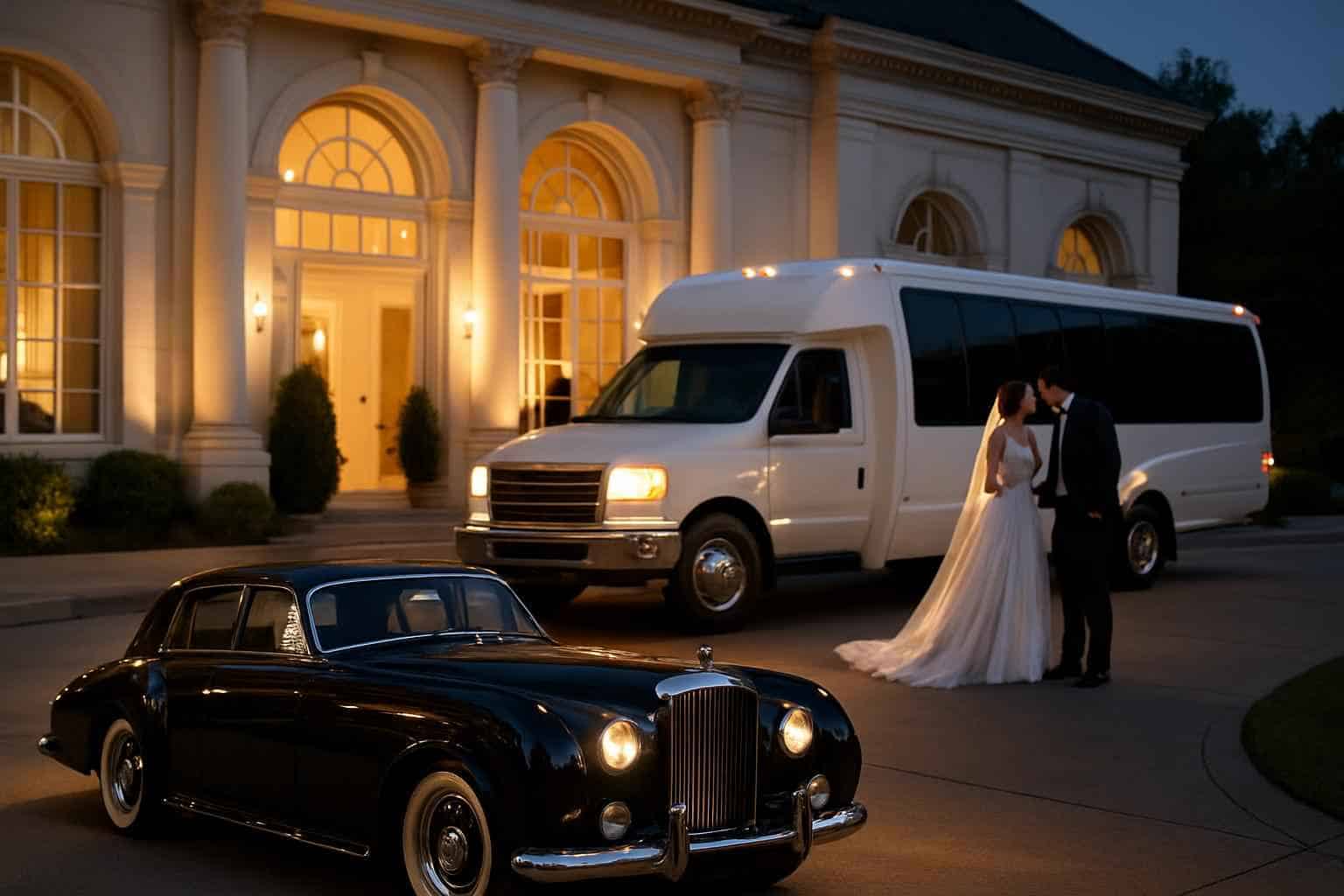 Do You Provide Wedding Day Shuttles And A Classic Vintage Getaway Car In Birmingham Alabama