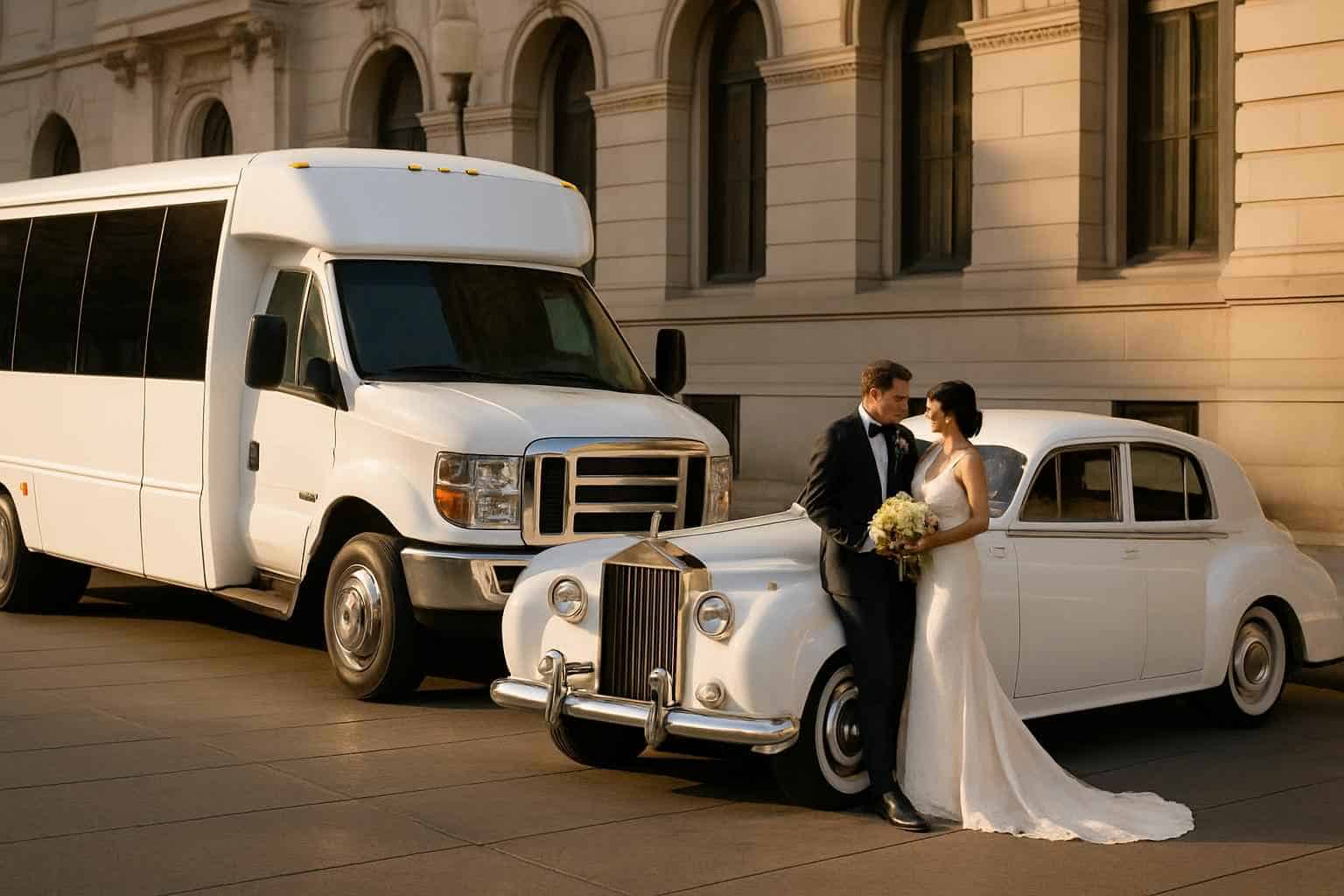 Do You Provide Wedding Day Shuttles And A Classic Vintage Getaway Car In Birmingham Alabama?