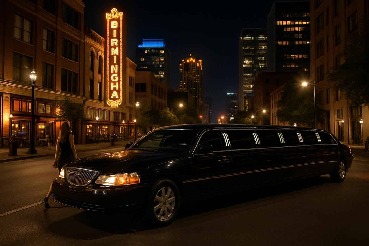 Do you service nightlife areas and downtown districts in Birmingham Alabama for hourly charters?