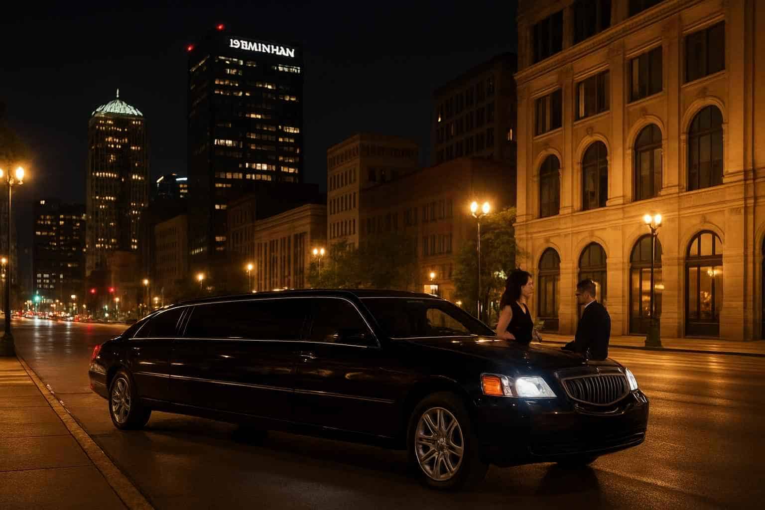 Do you service nightlife areas and downtown districts in Birmingham Alabama for hourly charters?